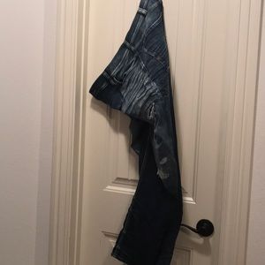 Distressed Silver Jeans